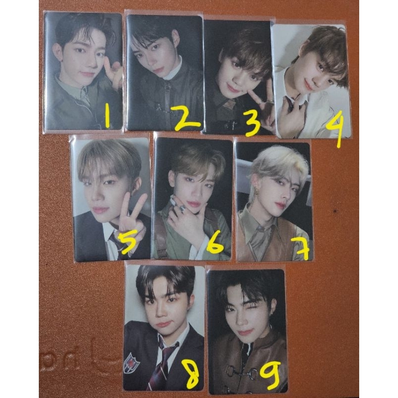 digipack melting point zb1 zerobaseone pc album photocard zhang hao loyalty version