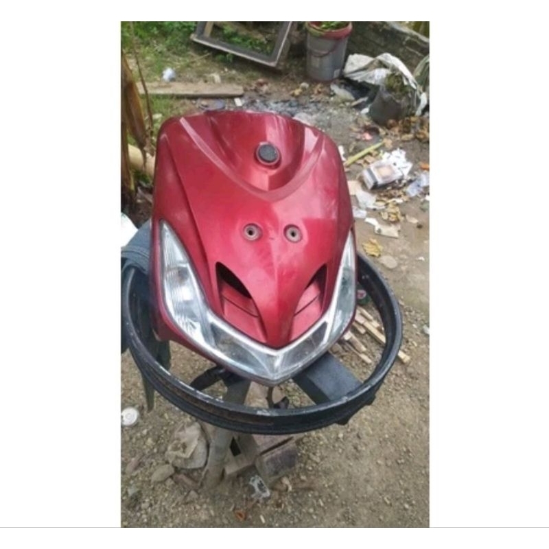 tameng reflektor depan mio sporty original copotan