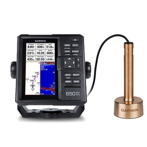 Garmin FF 650 gps fishfinder + GT15 TM transducer