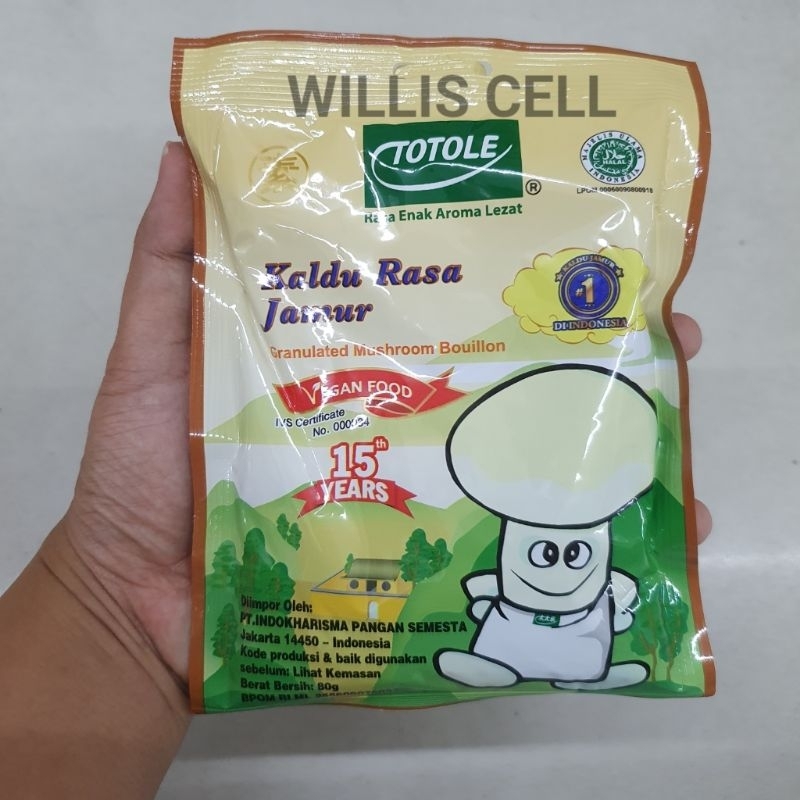 

Totole Kaldu Jamur 80 gr