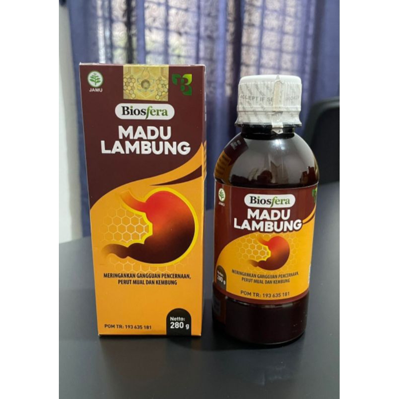 

Madu Lambung Biosfera Obat Maag dan Gerd alami.