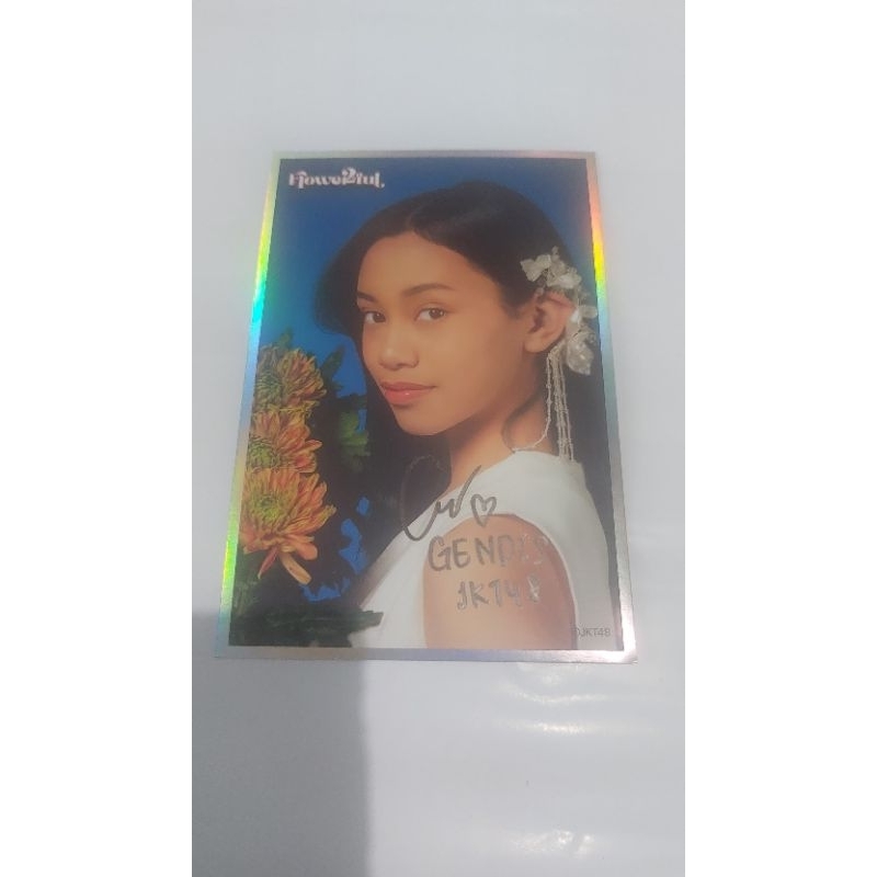 Photo Print Sign Flowe12ful Gendis JKT48, BENEFIT JKT48 12th Anniversary Concert