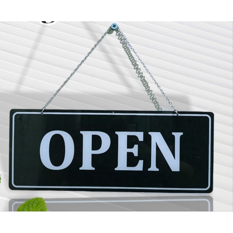 

PAPAN AKRILIK OPEN CLOUSE BOLAK-BALIK UKURAN 10X30CM