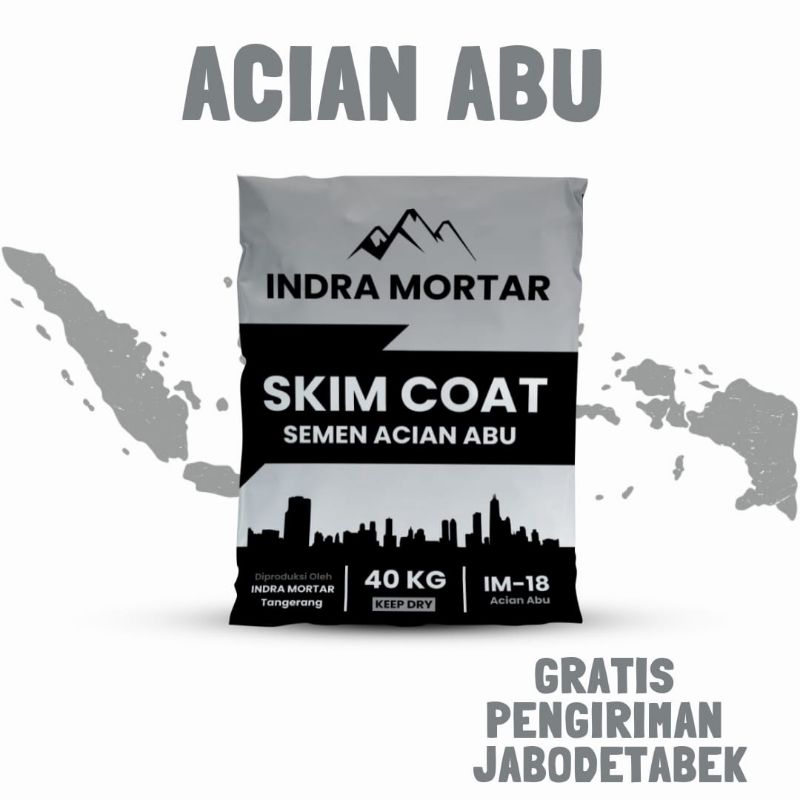 Semen Mortar || Semen Instant || Semen Acian Abu Berkualitas || Indra Mortar