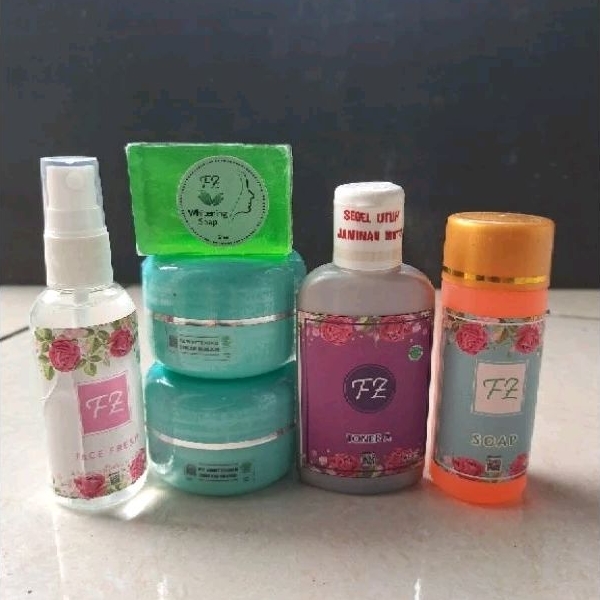 1 Paket Jumbo FZ Skincare Glow Expres Original Bpom