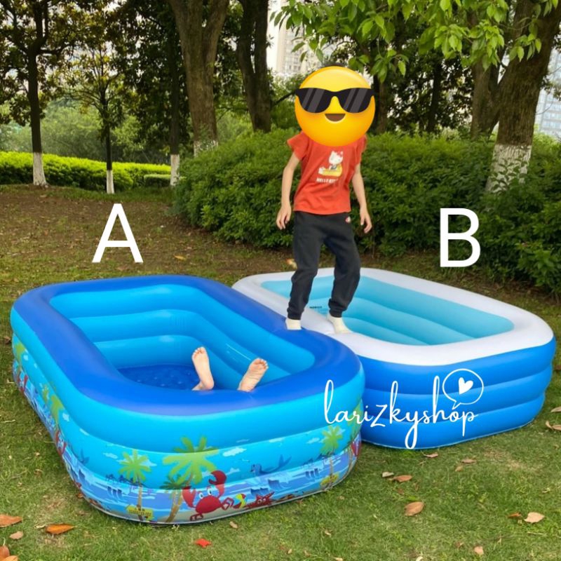 Kolam renang anak jumbo 2 meter / kolam mandi bola anak / kolam bermain anak