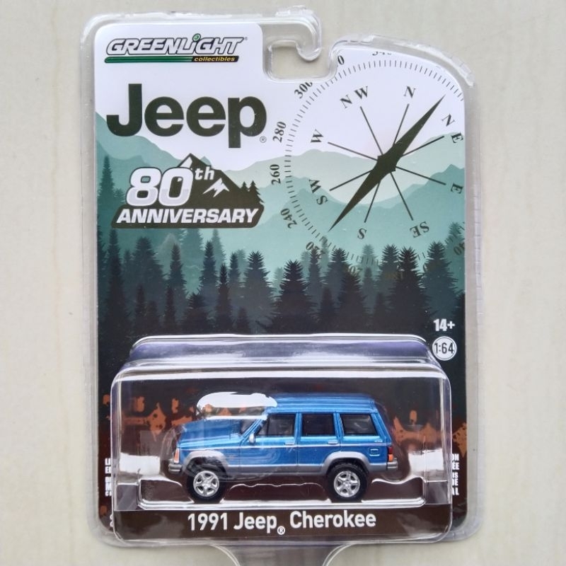 Greenlight 1991 Jeep Cherokee 80th Anniversary