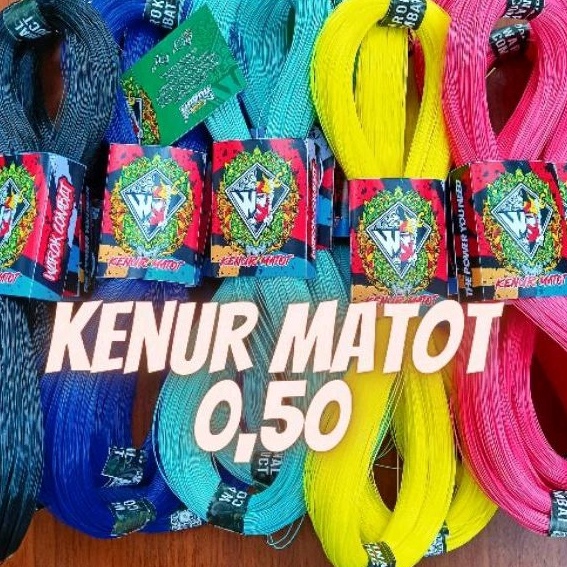 Best Deals  SenarKenur Layangan MATOT UK 5 By Warok Panjang 1 Yard Satu Gulungan Penuh Di Bladu