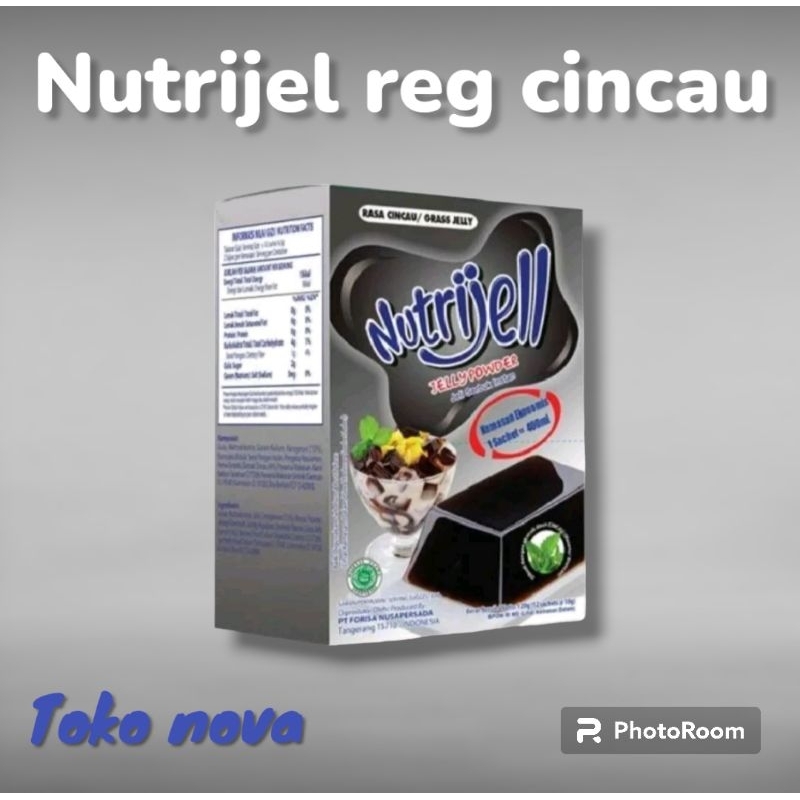 

Jelly nutrijel reg cincau 12pcs