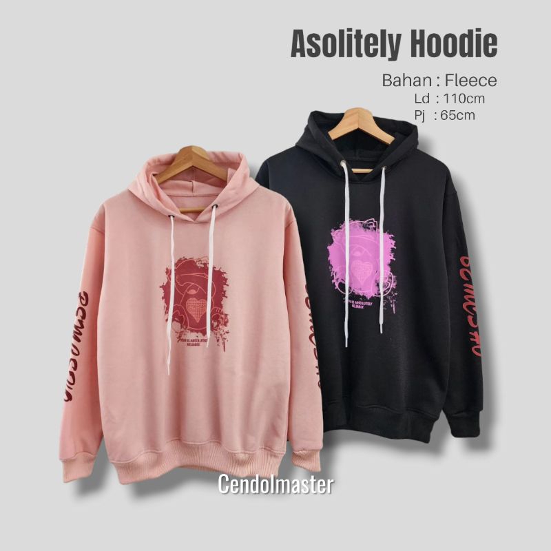 Bear Is Asolitely Hoodie / Sweater couple / Couple Hoodie / Bisa satuan