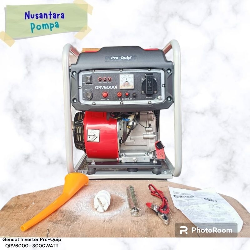 Genset Inverter Pro-Quip USA QRV6000i-3000WATT