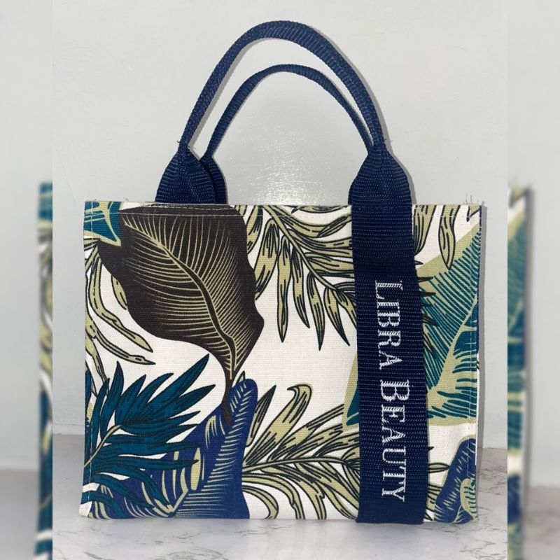 TAS KANVAS CUSTOM/Pouch Skincare Murah Unik Custom/Tas Skincare Murah Unik/Souvenir Pernikahan Murah