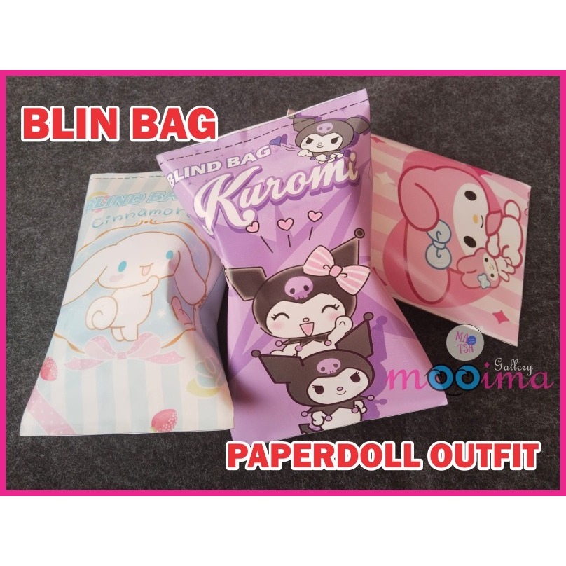 

Blind Bag Paper / Mistery Box Series Kuromy Melodi Cinnamorol