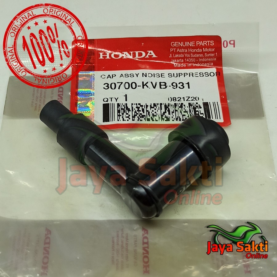 TUTUP BUSI VARIO 110 KARBU ASLI HONDA