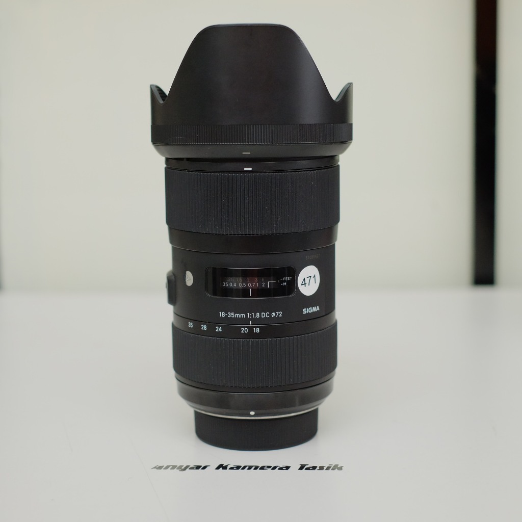Lensa Sigma 18-35MM Nikon canon mulus