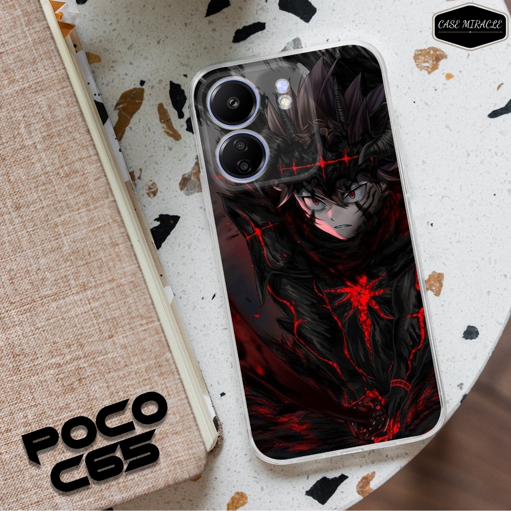 Case XIAOMI POCO C65 - Casing POCO C65 Terbaru Top One Case [ MOTIF 01 ] Cassing Hp - Silikon Hp POC