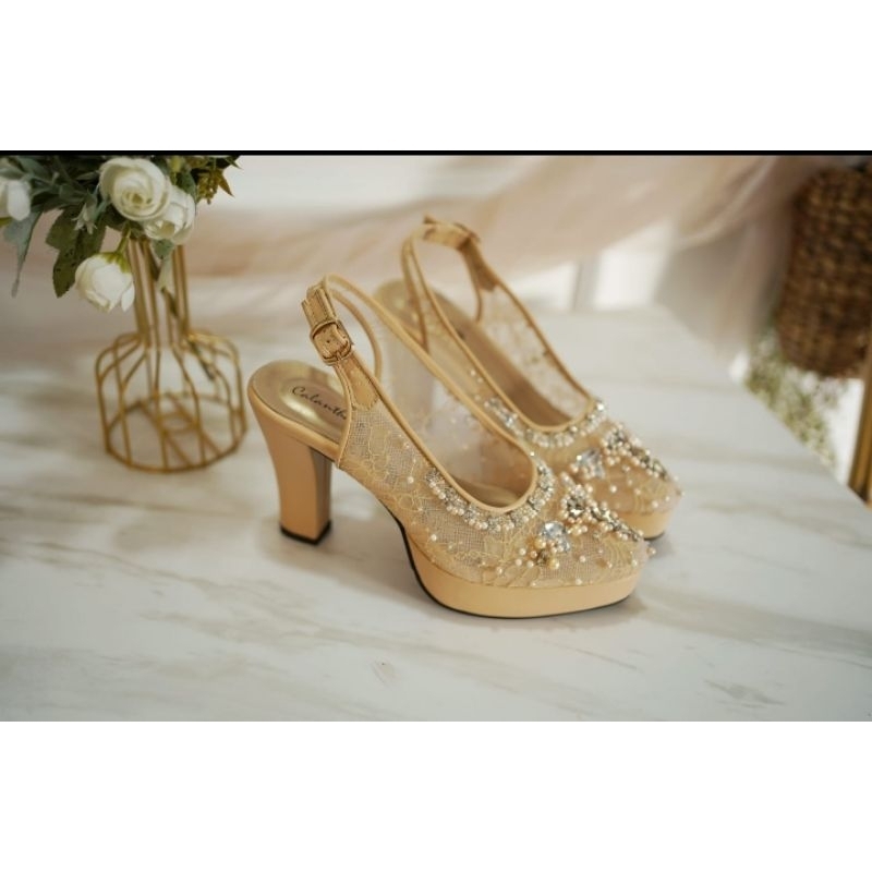 PRELOVED SEPATU WEDDING SIZE 38