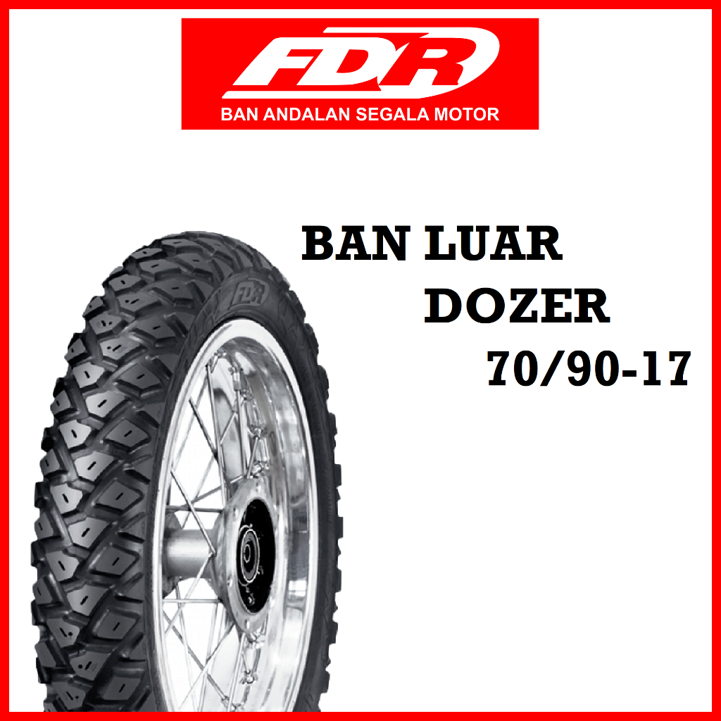 Ban FDR 70/90-17 Ban Luar FDR DOZER