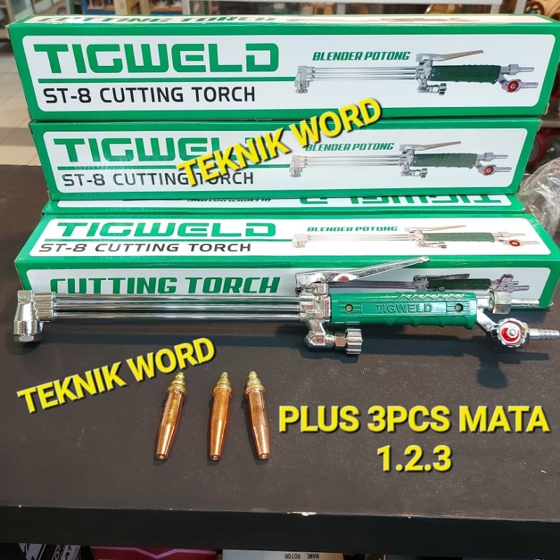 CUTTING TORCH STRONG 8 TIGWELD / STANG LAS BLENDER STRONG 8 TIGWELD 42-8