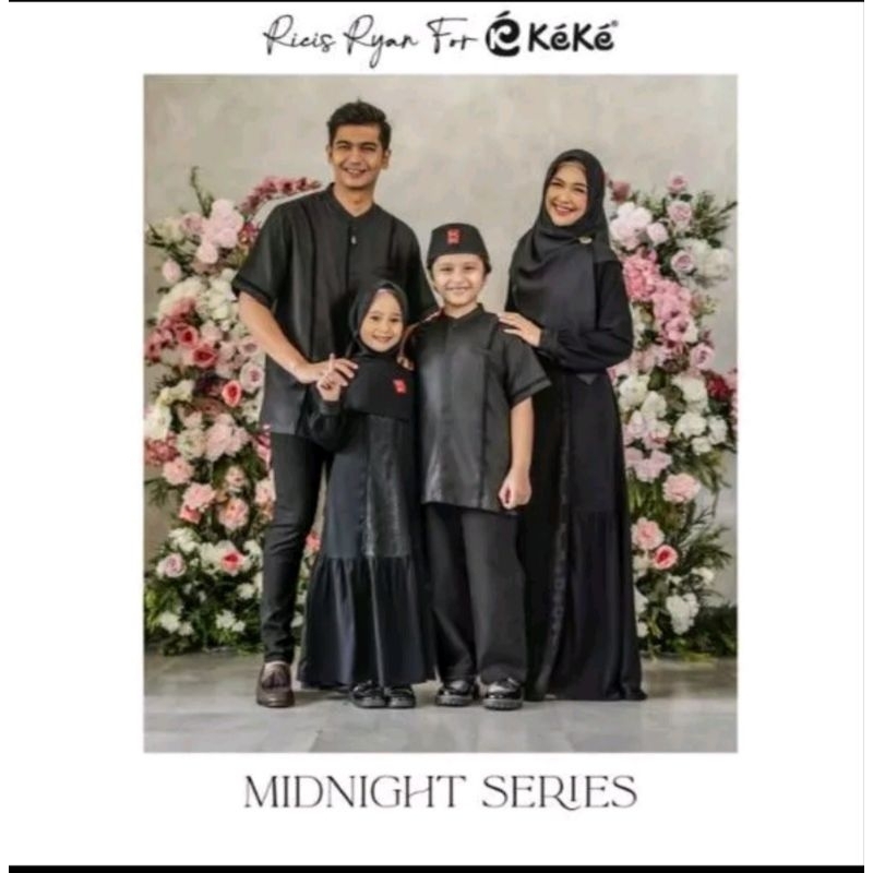 SARIMBIT KEKE TERBARU MIDNIGHT seríes BLACK