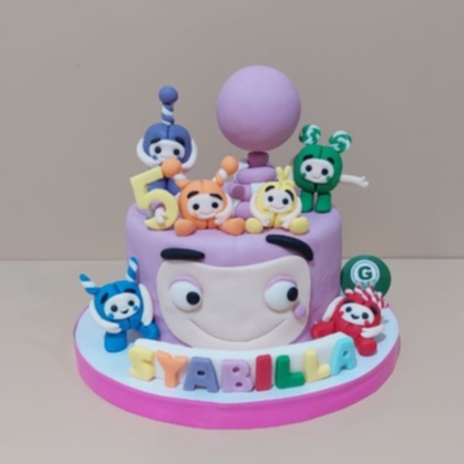 

Oddbods birthday cake uk 15cm