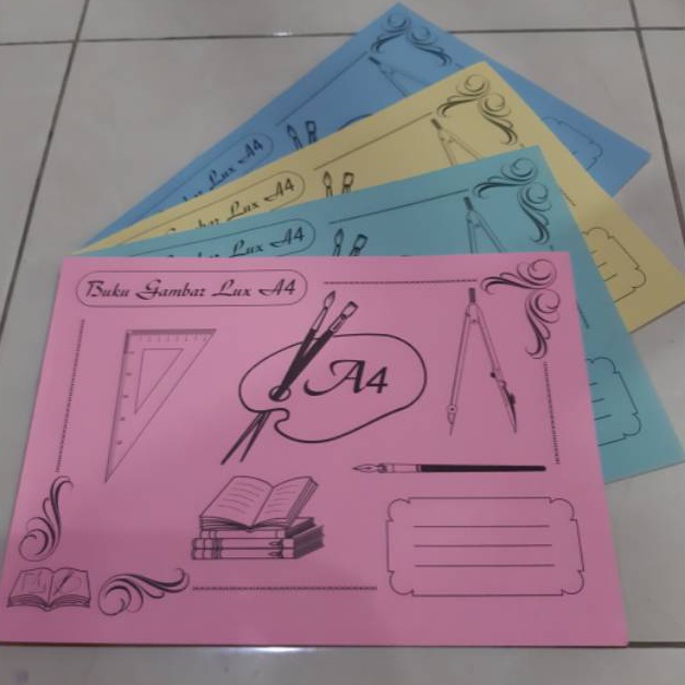 

ART P24I Buku Gambar Lux A4 warna 25pc