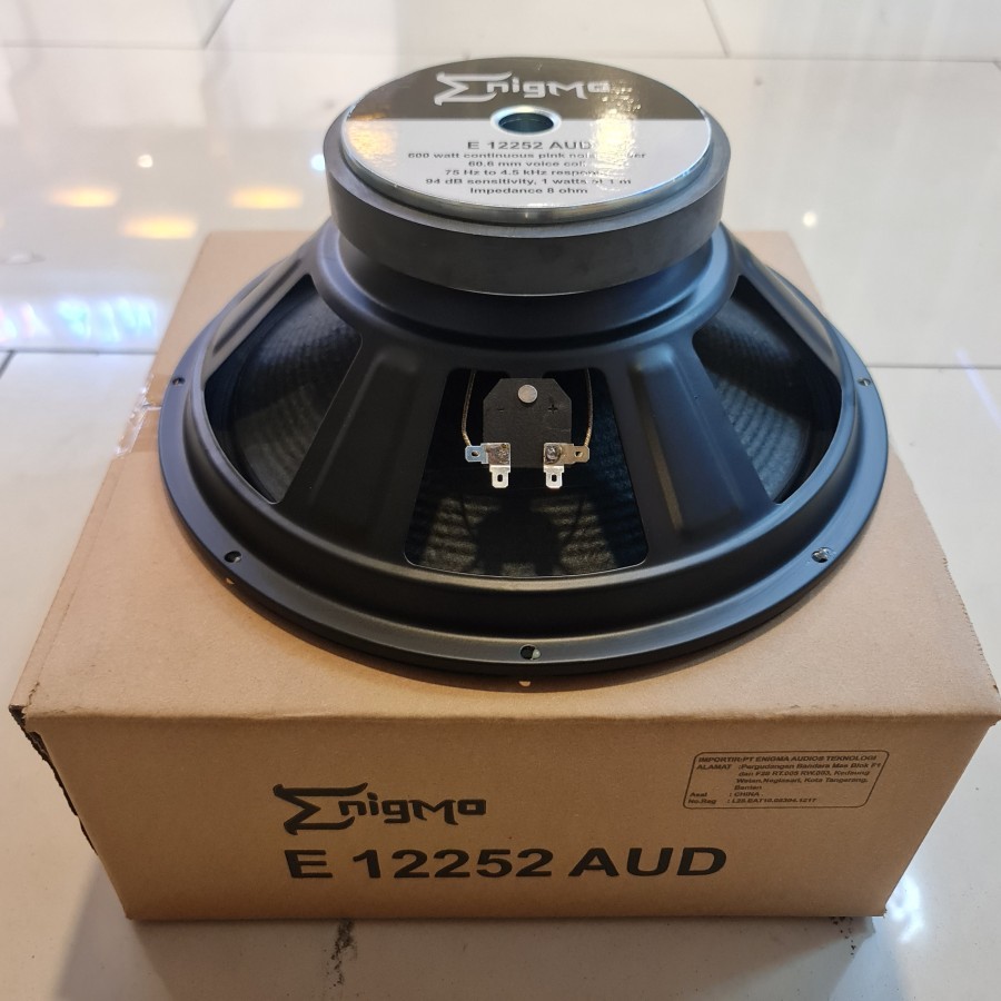 Speaker Enigma 12252 AUD Full Range Speaker E 12252 12252AUD