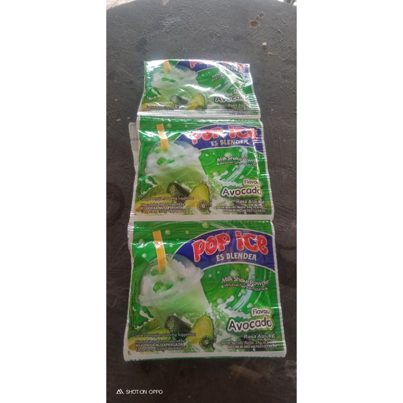 

pop ice rasa alpukat
