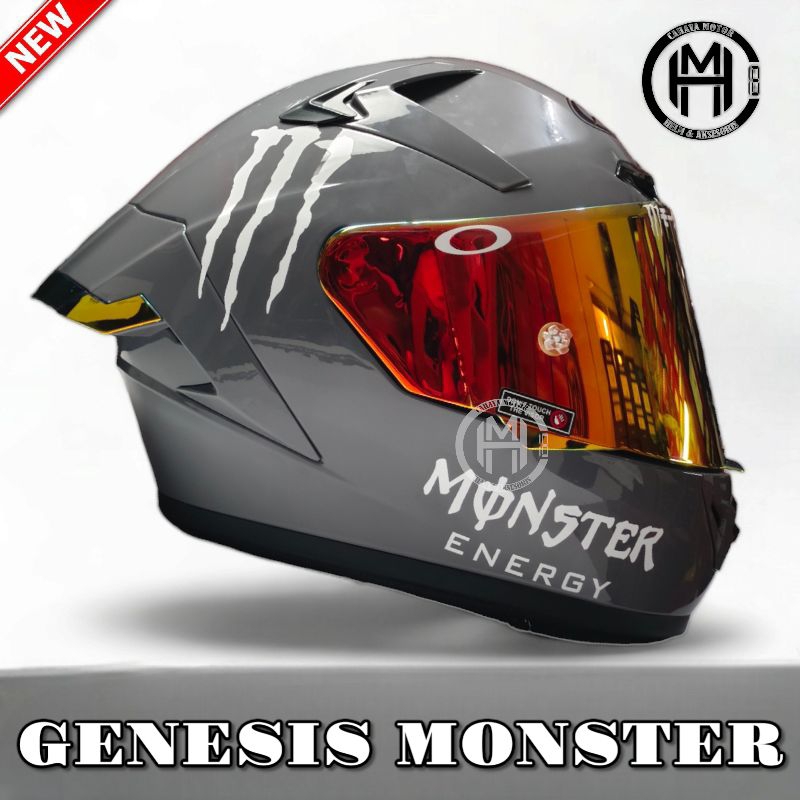 HELM ALV GENESIS PAKET MONSTER|FULL FACE