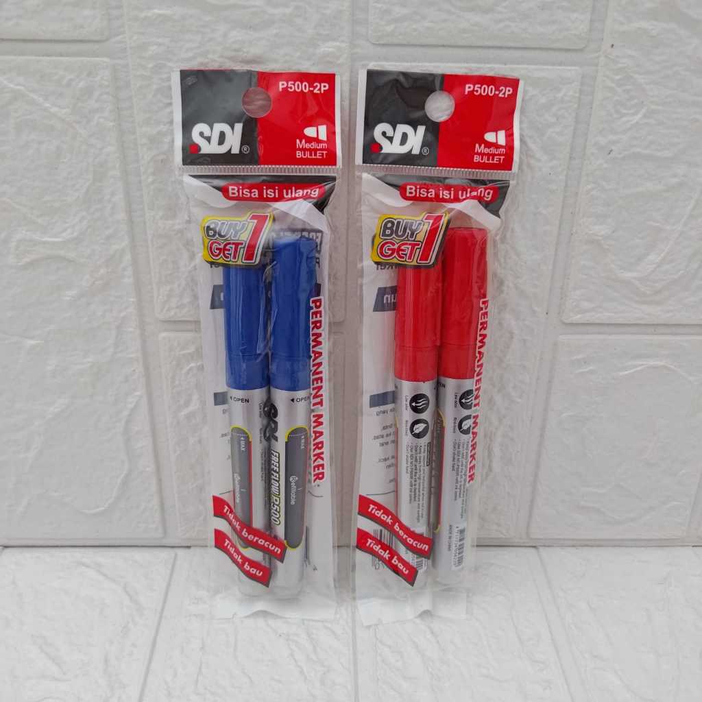 

Spidol Permanen SDI / Permanent Marker SDI Buy 1 Get 1