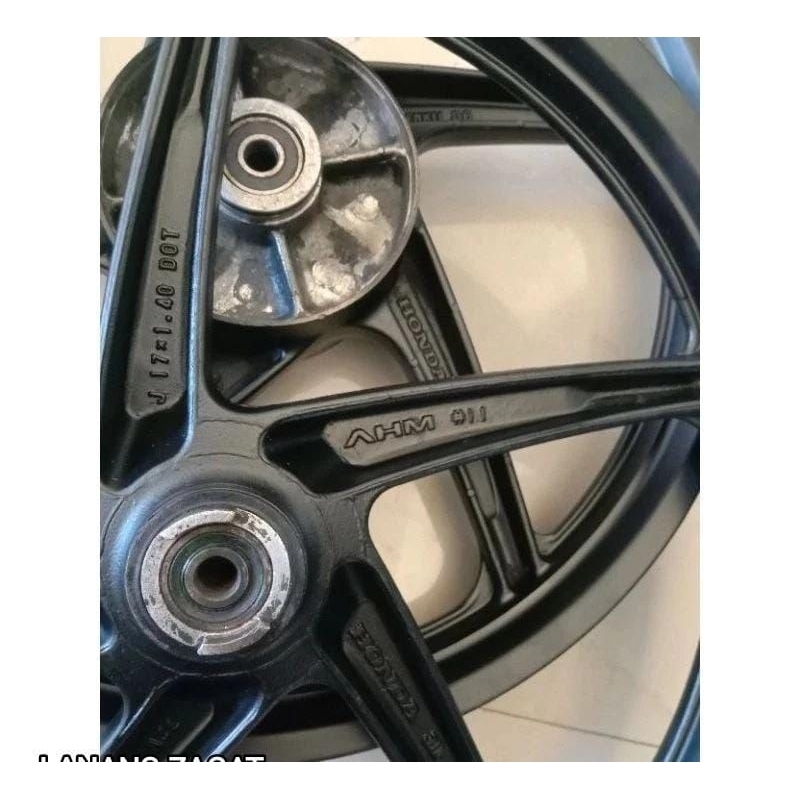 velg racing original honda Ahm revo absolute pnp karisma supra 125 supra fit new sepasang delan bela