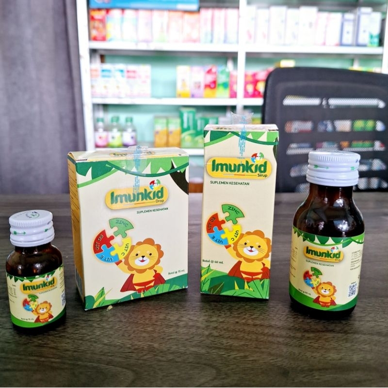 IMUNKID DROP & SYRUP (VITAMIN DAYA TAHAN TUBUH ANAK)