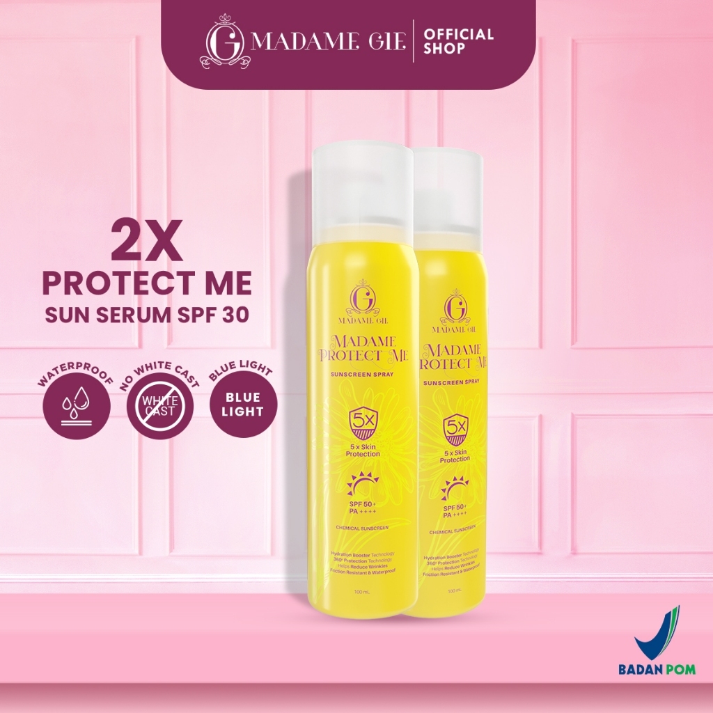 Madame Gie Sunscreen Spray 100 ml Madame Gie Madame Protect Me Sunscreen Spray SPF50 PA++++ -
