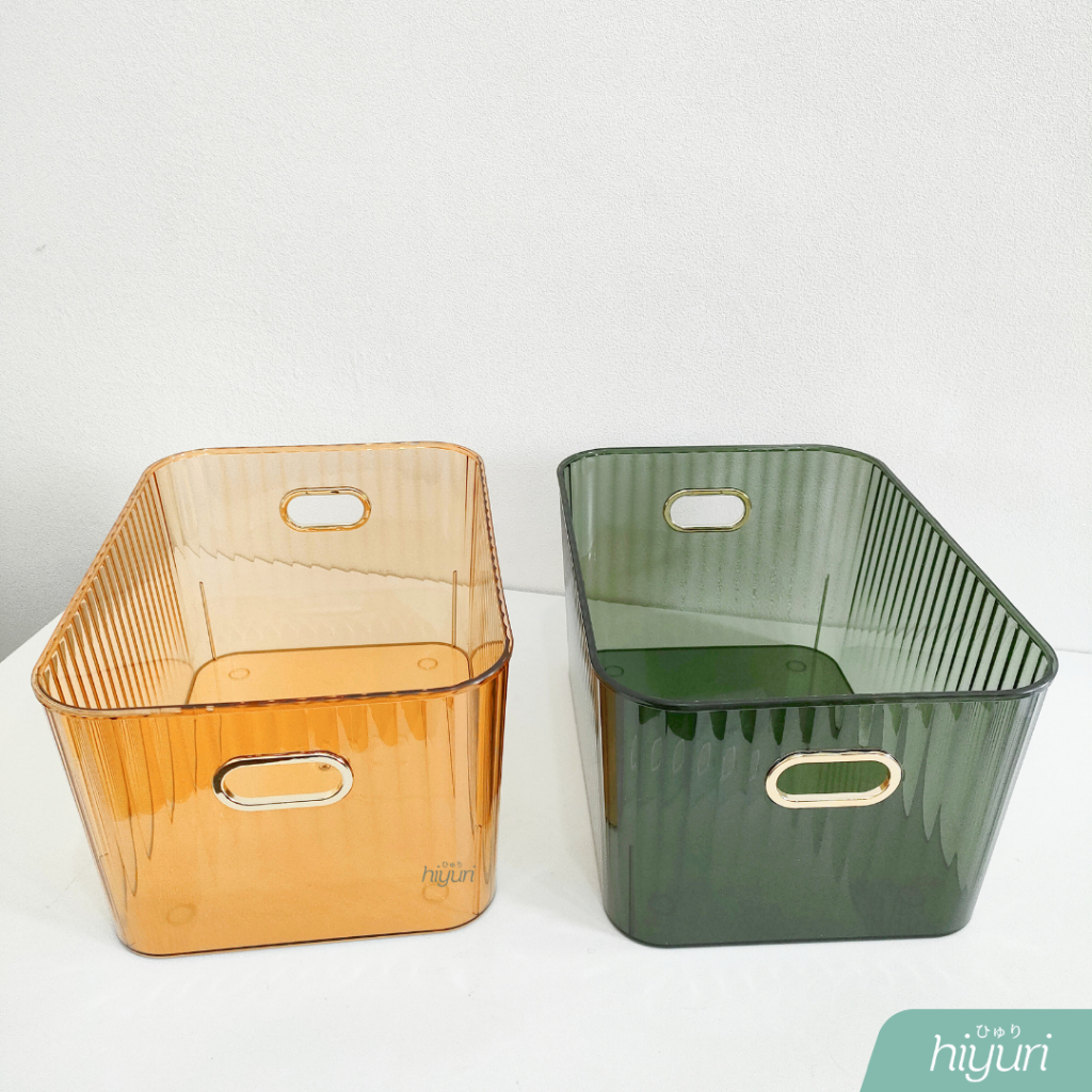HIYURI Storage Box Penyimpanan/box makeup/box baju/box mainan/box baju/box makanan