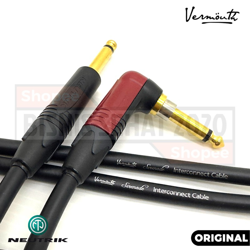 Kabel Gitar Vermouth Serenade With Neutrik Silent Plug