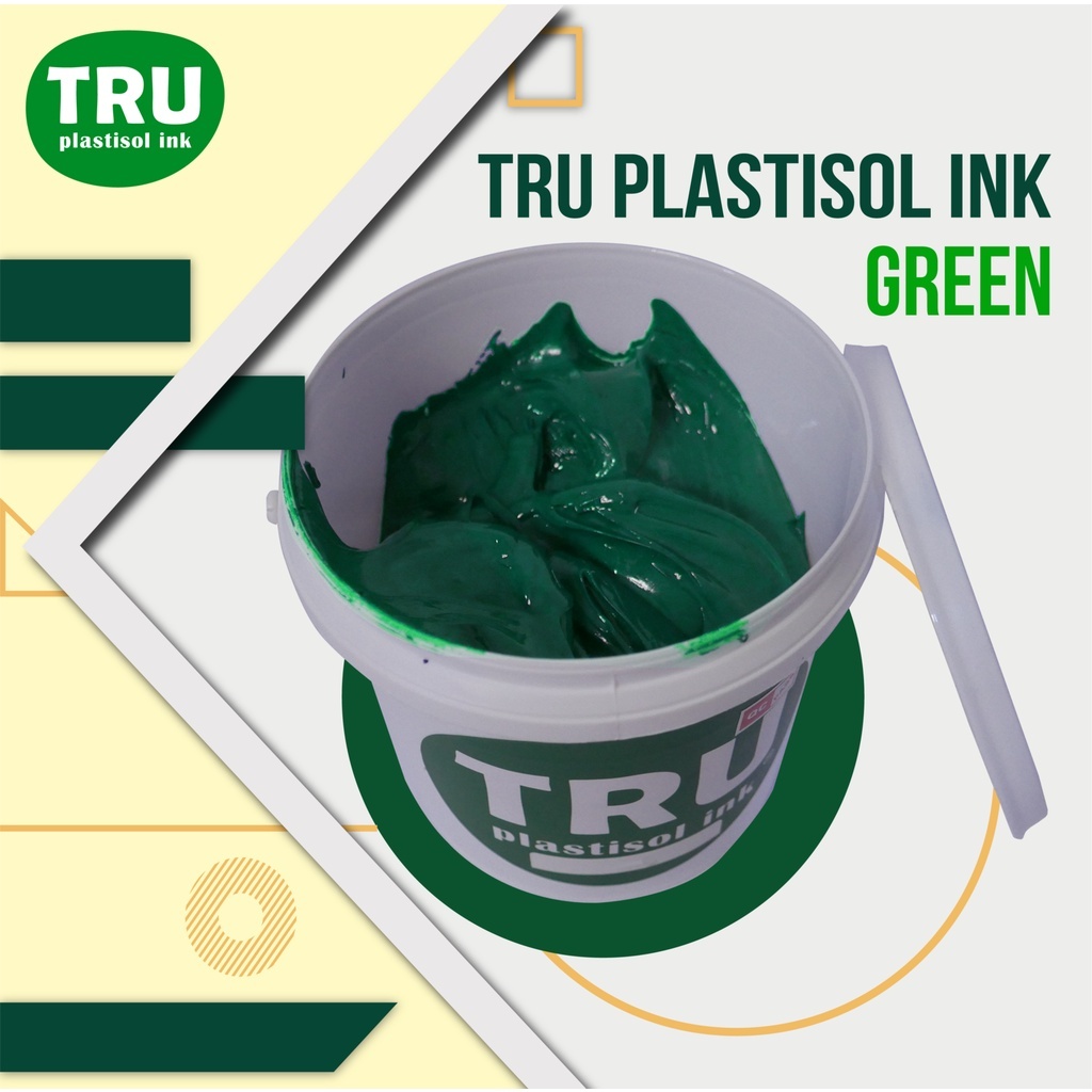 

TRU Plastisol Green Tinta Sablon 1kg