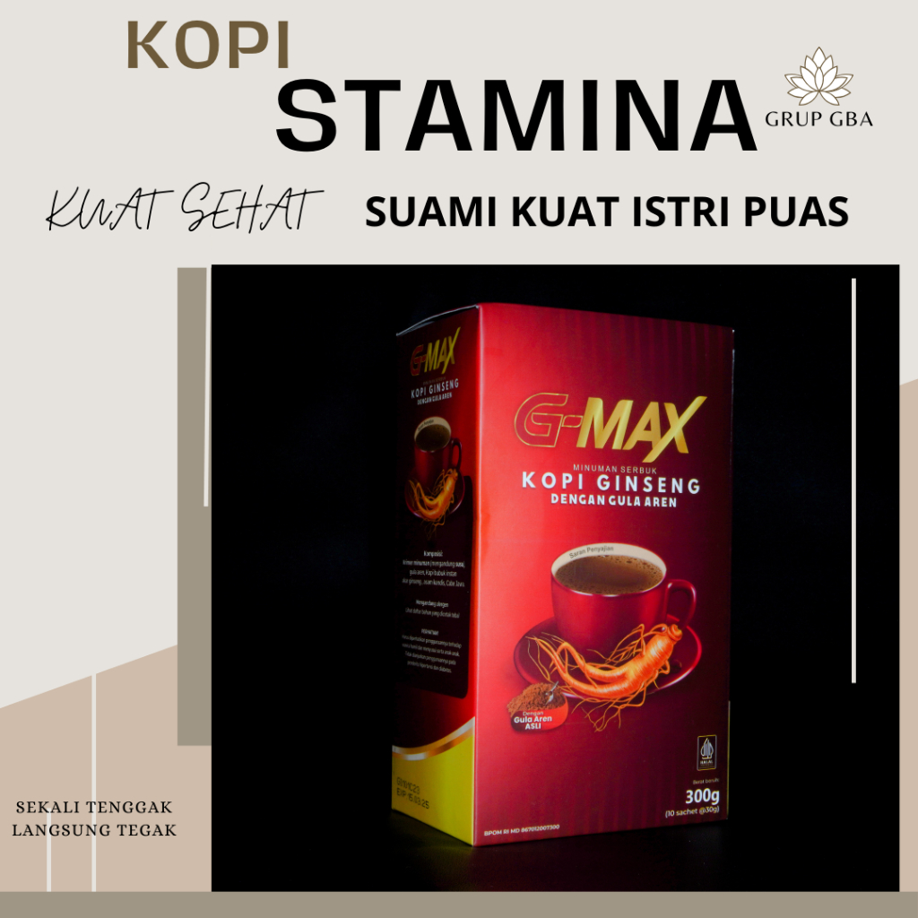 

Kopi Kuat Stamina Pria Agar Tahan Lama GMAX