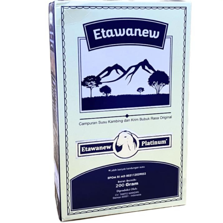 

ETAWANEW PLATINUM 200gram / susu kambing