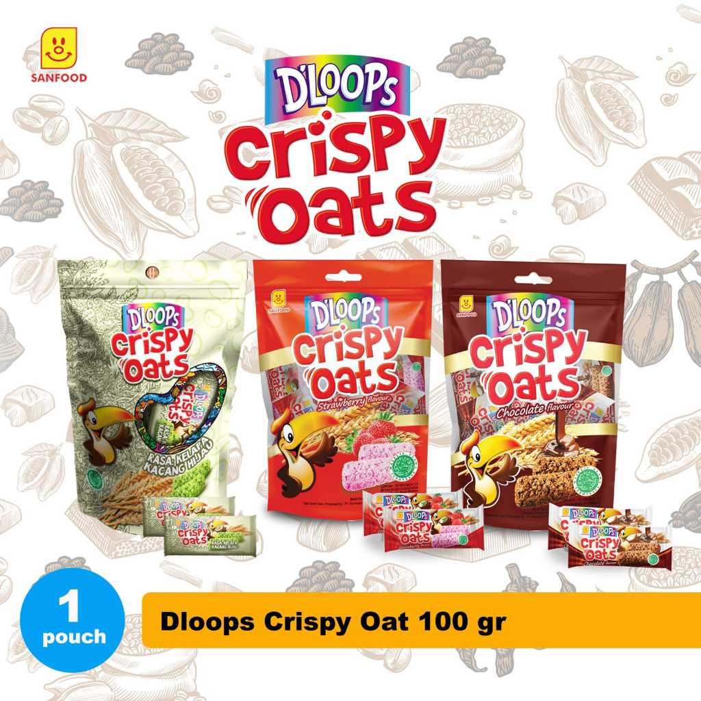 

DLOOPS OAT 100 GR POUCH