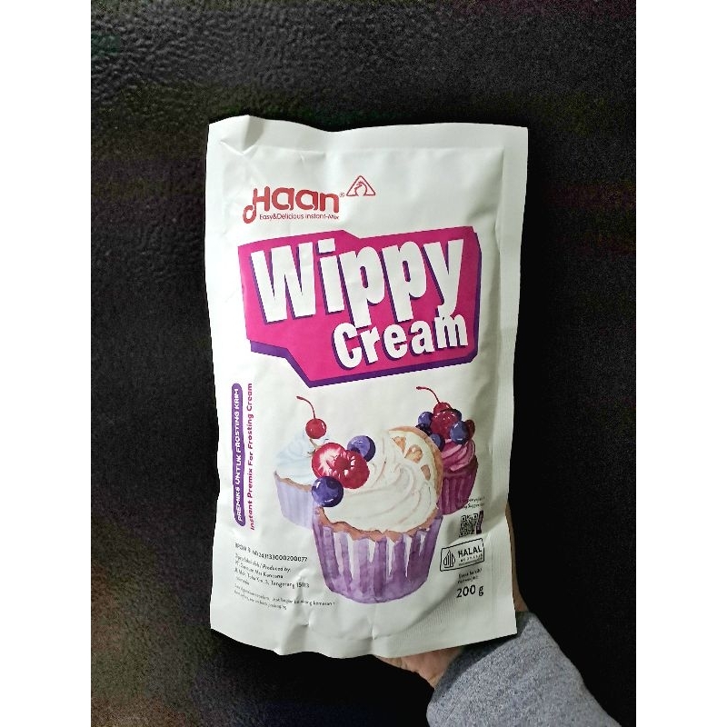 

Haan Wippy Cream Pouch 200gr / Whipping Cream Bubuk Haan