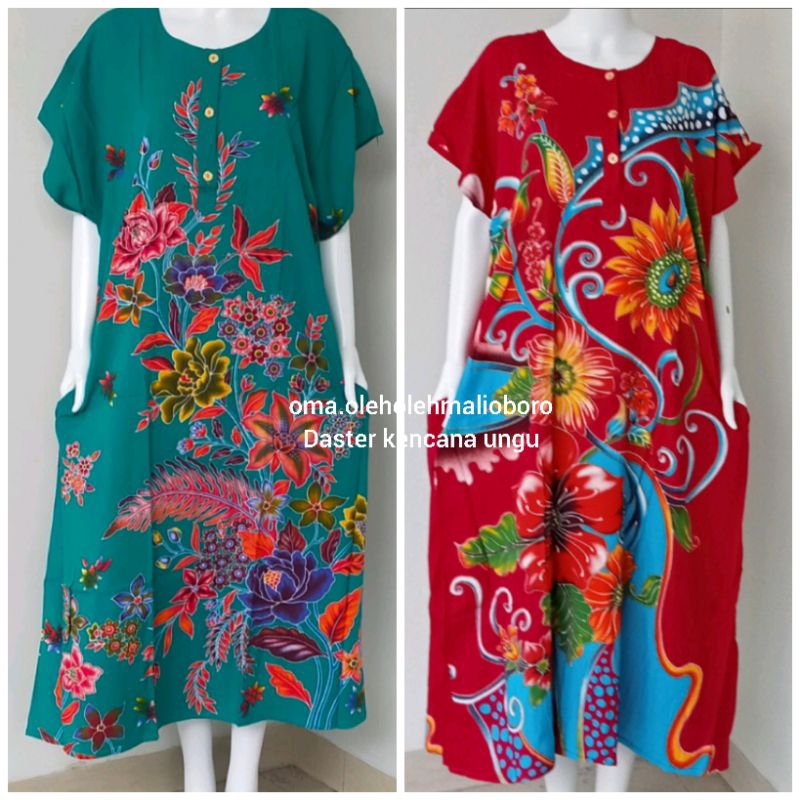 DASTER IBU KENCANA UNGU DASTER BATIK KENCANA UNGU