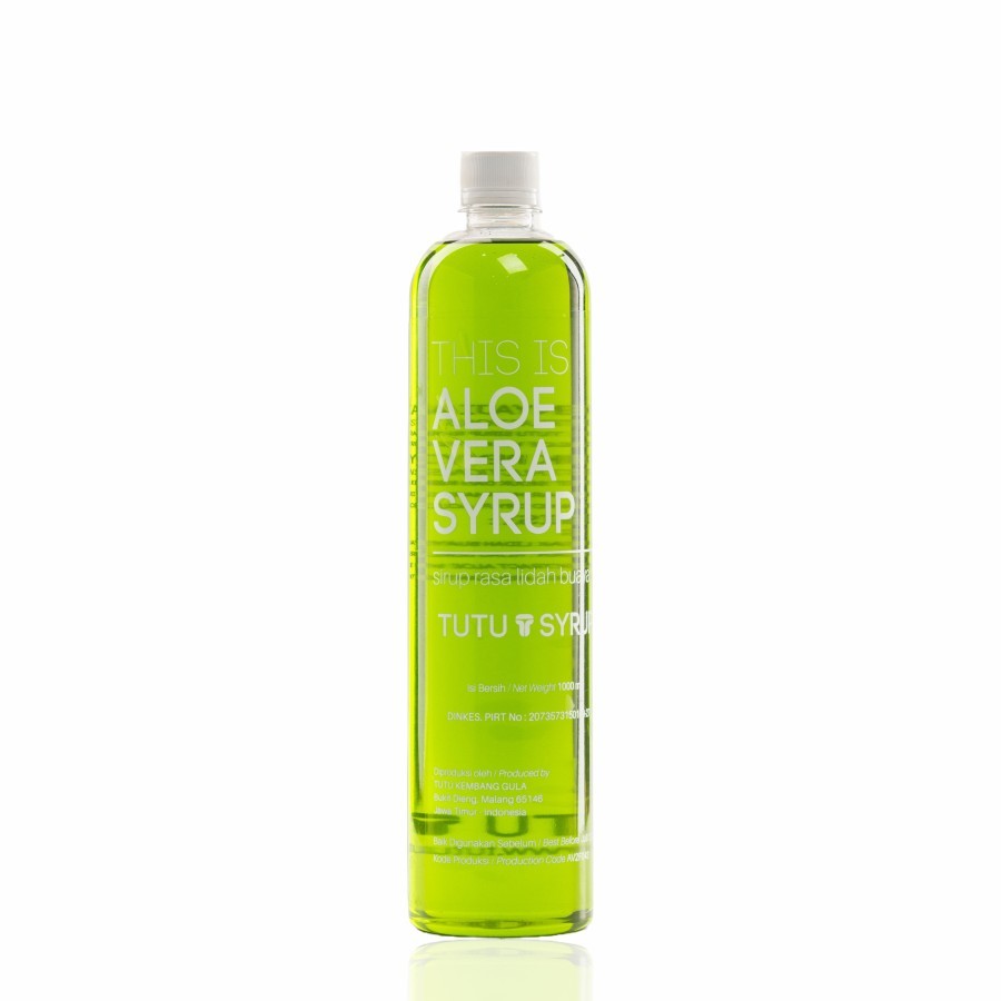 

Tutu Flavors Aloe Vera Syrup 1000ml - Sirup Lidah Buaya