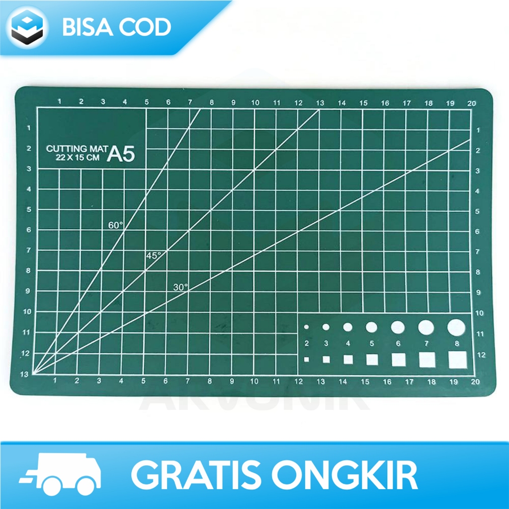 

ALAS PAPAN POTONG KERTAS WORK CUTTING MAT PAD PERLENGKAPAN KERJA