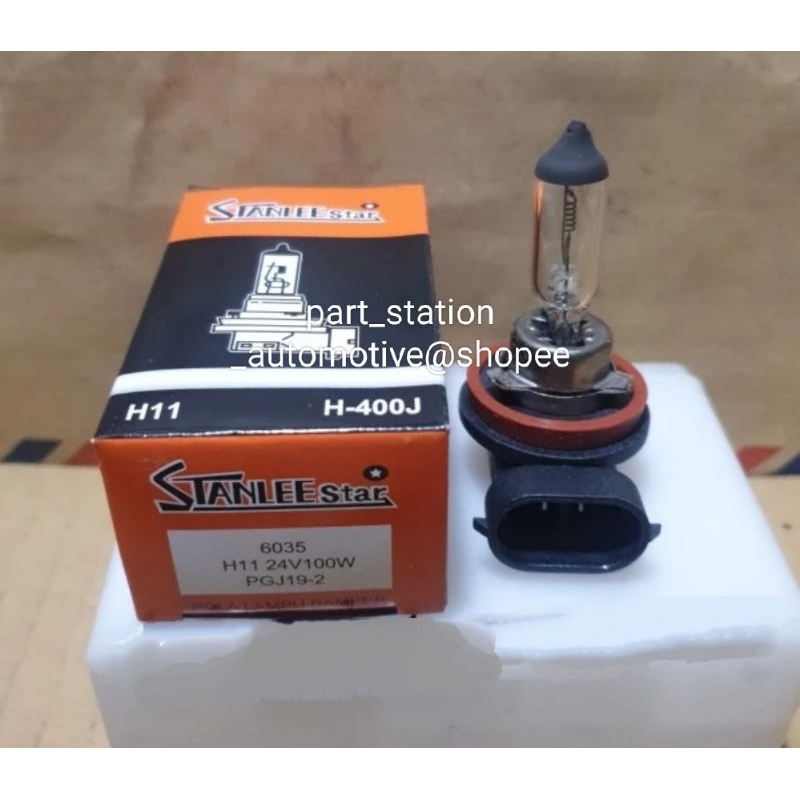 BOHLAM H11 24 VOLT 100 WATT STANLEESTAR 6035