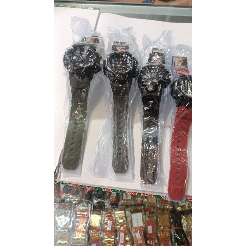 JAM TANGAN SPORT LEOPARD DENGAN 3 SENSOR JAM ANTI AIR JAM TANGAN PRIA WANITA
