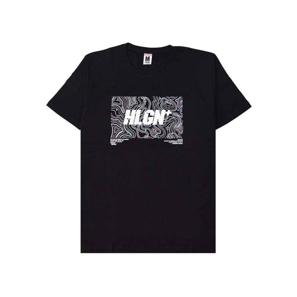 Kaos HOOLIGANS T-Shirt Terrain - Black - Kaos Pria Wanita -  Kaos Hooligans original