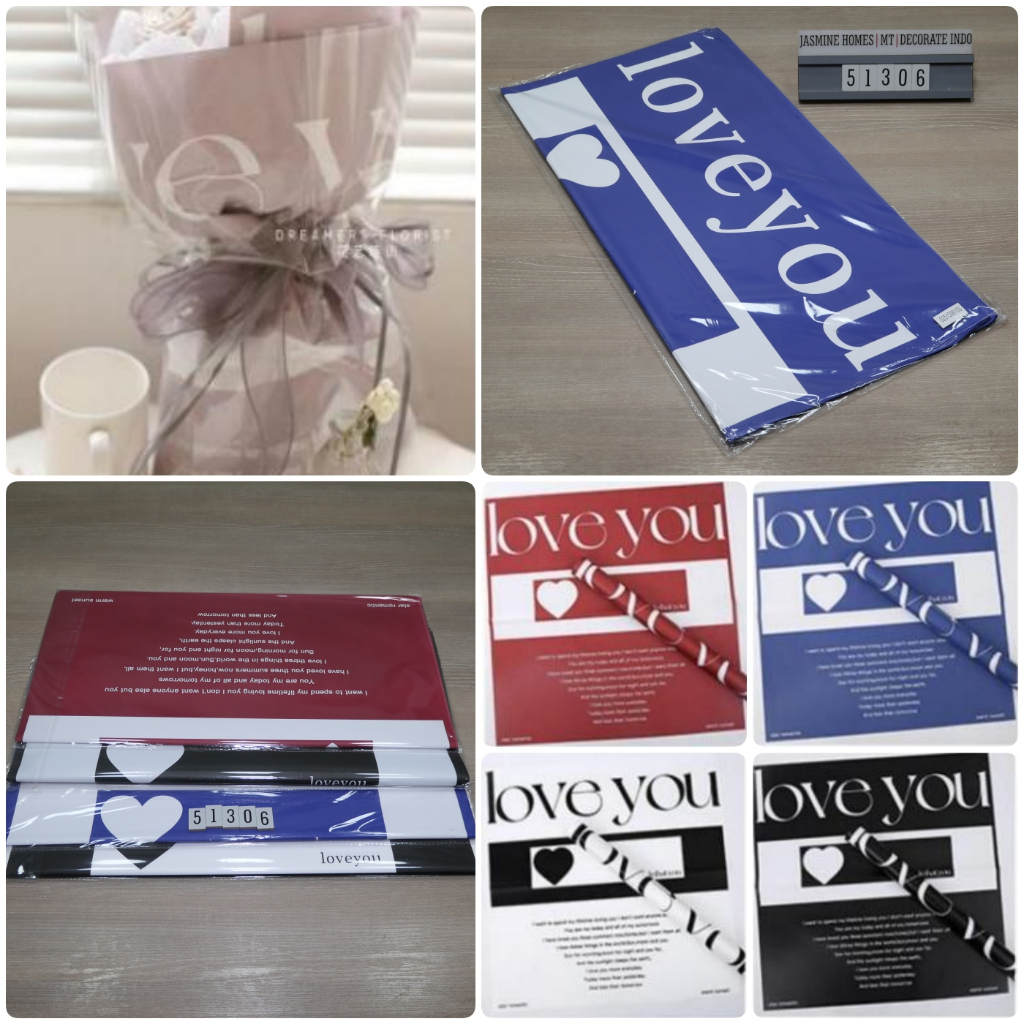 

Kertas Bunga Cellophane 51306 Buket Flower Wrapping Paper