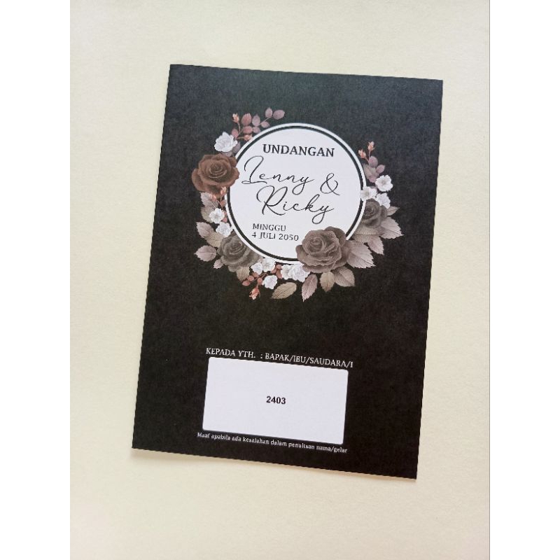 Undangan Erba 2403 BACA DESKRIPSI