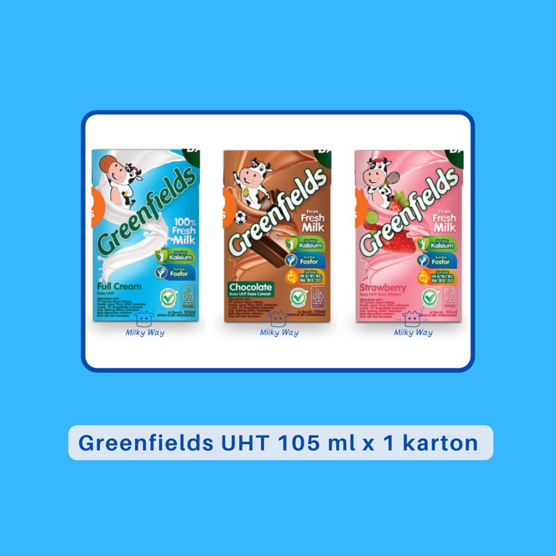 

Greenfieds UHT 105 ml x 1 karton