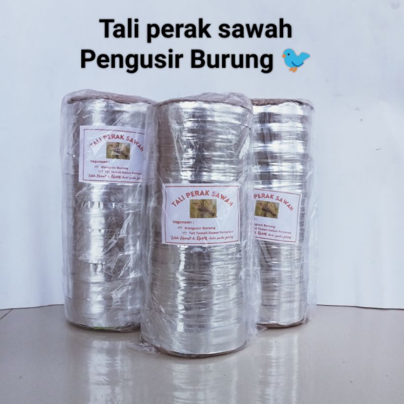 Tali perak sawah pertanian pengusir burung panjang -+800meter